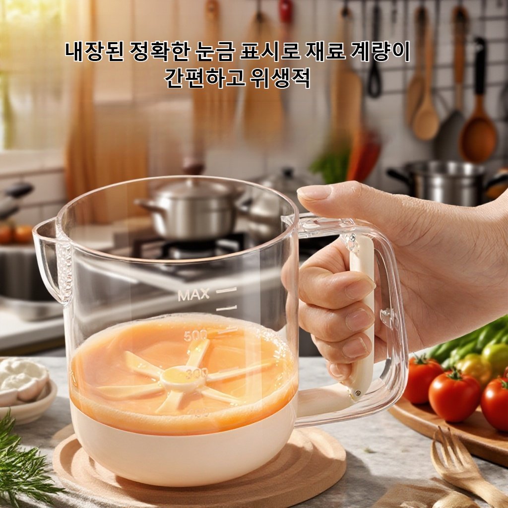 다기능 블렌더 계란 믹싱 컵