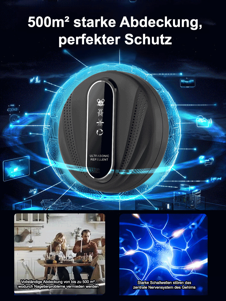 Ultraschall-Mücken- und Rattenabwehr
