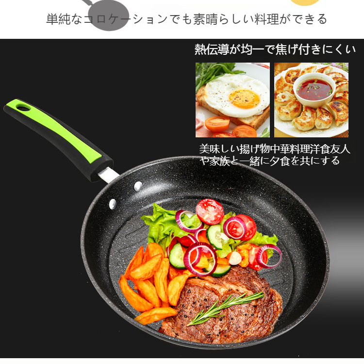 ホーム 調理器具セット フラット・マックリブ・ノンスティック・ストックポット 調理器具セット フラット・マックリブ・ストックポット