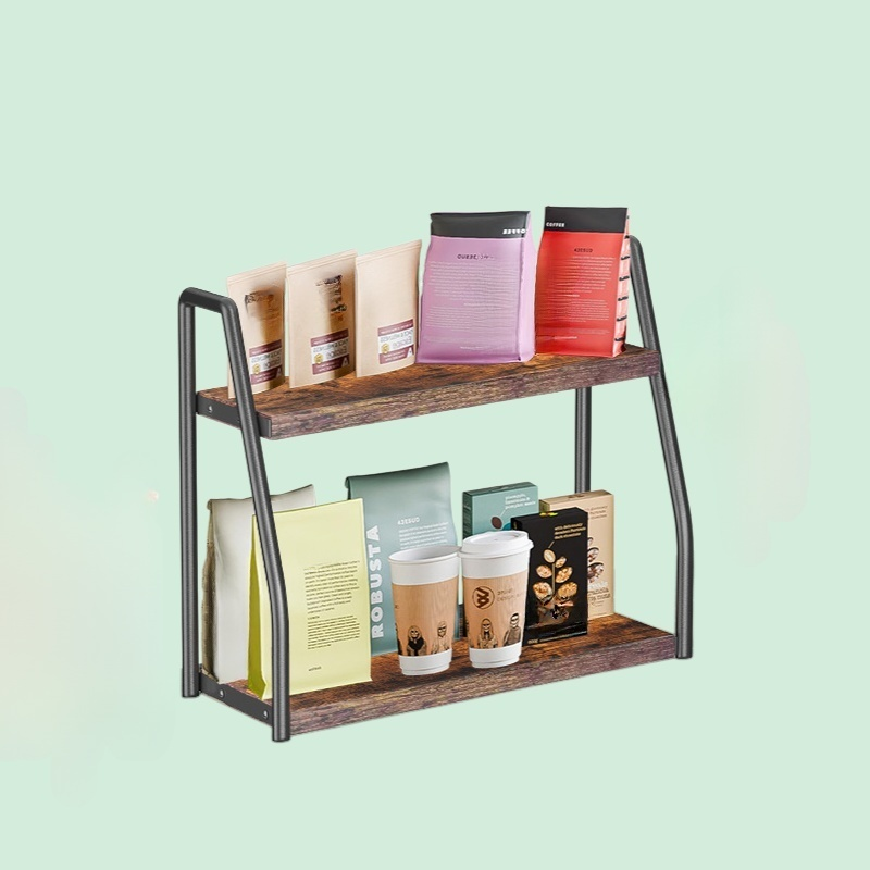 多層キッチンコーナー収納ラック