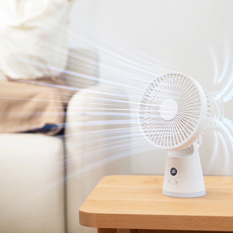 空気循環ファンデスクトップミニファン
