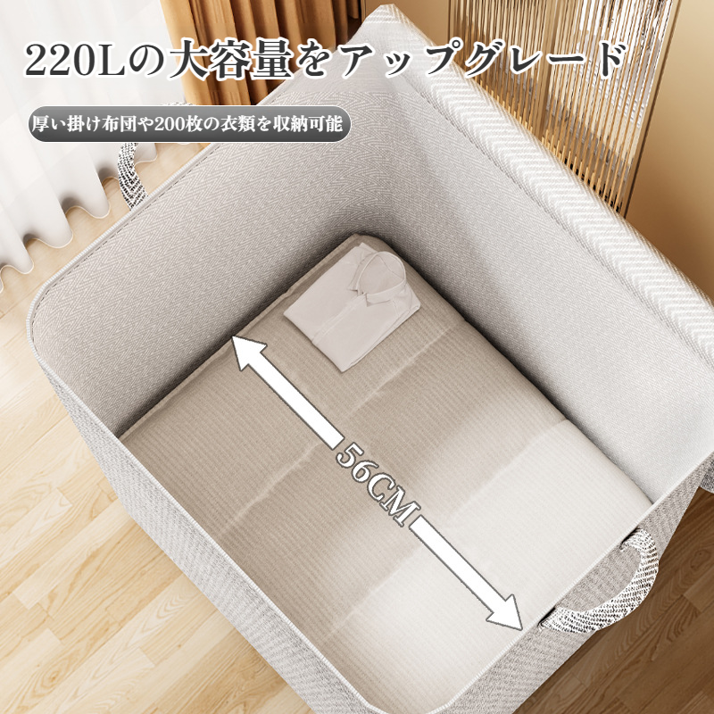 家庭用収納ボックス 大容量専用収納バッグ 引越し整理 収納キルト 収納ボックス 衣類収納バッグ