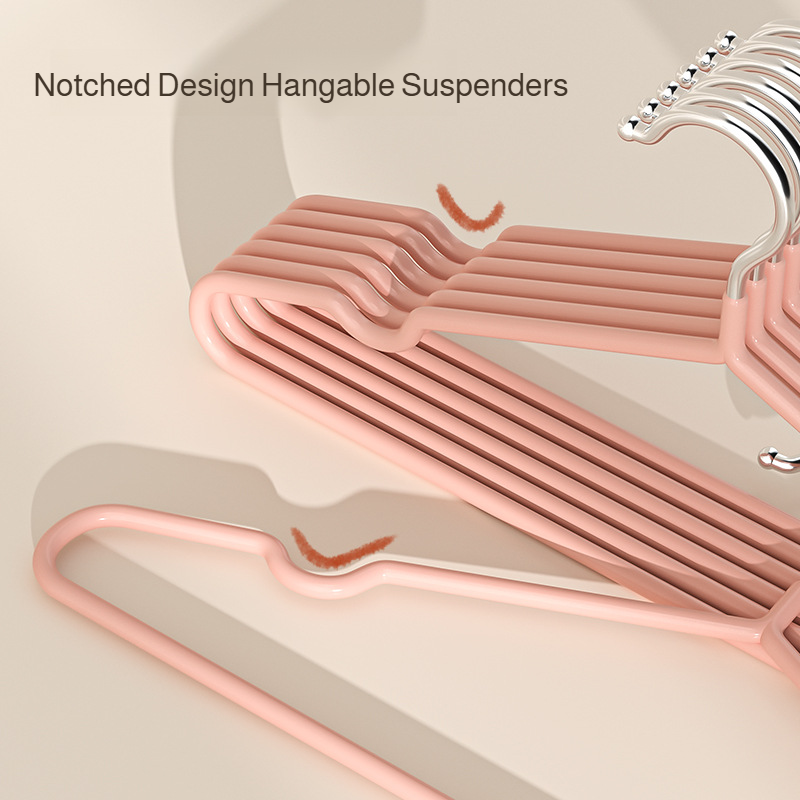 Hotel household plastic dip hanging sling non-slip traceless hanging hanger