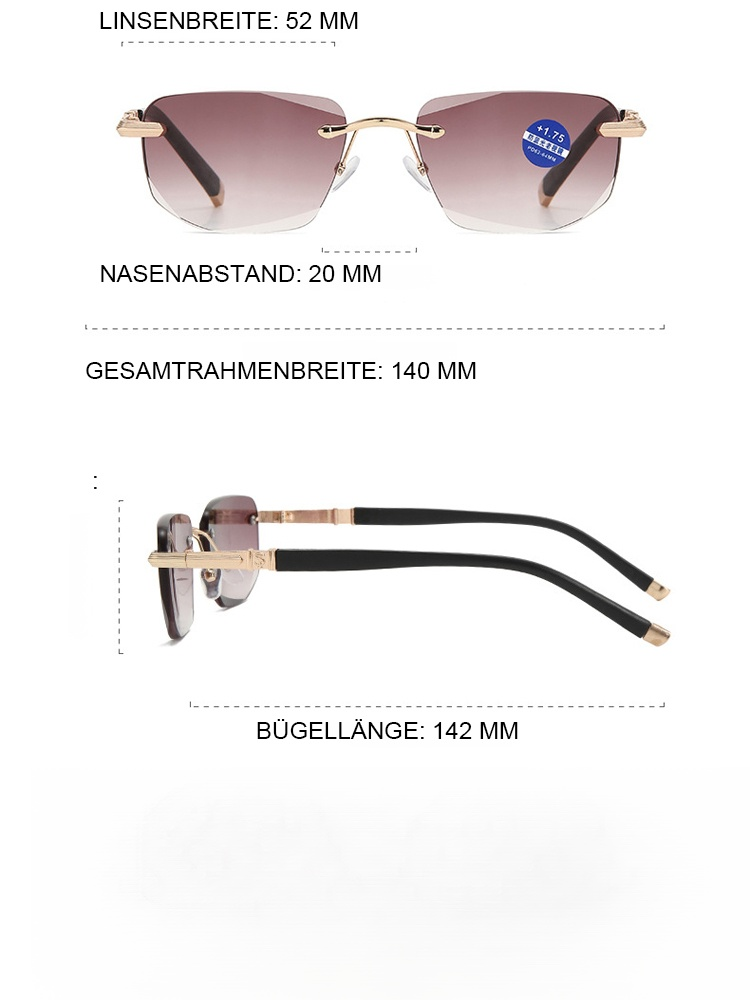 Intelligente Gleitsichtbrille