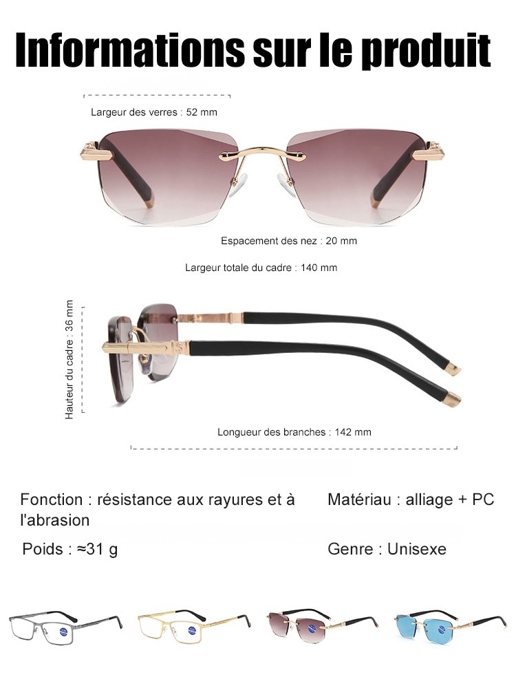 Lunettes progressives intelligentes