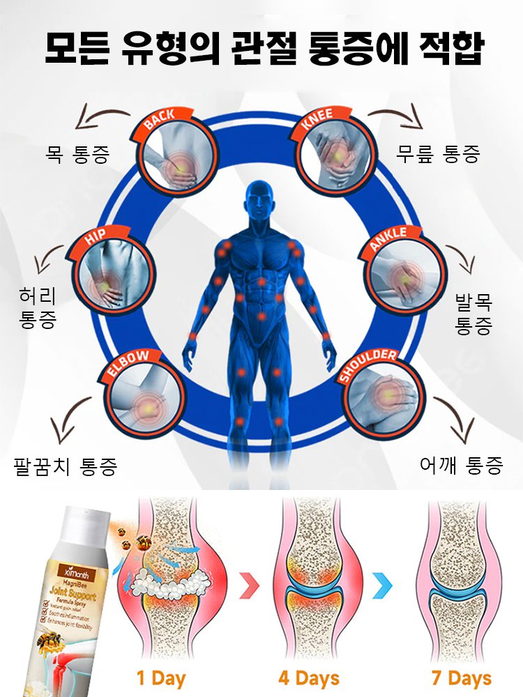 【붓기·통증 케어】 관절 관리 스프레이