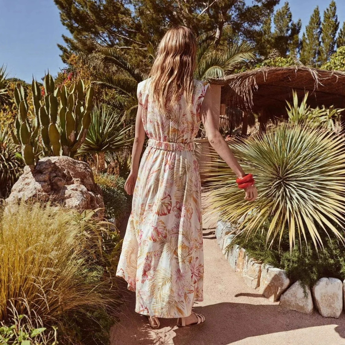 Sifon Mintás Nyakkendős Ruha