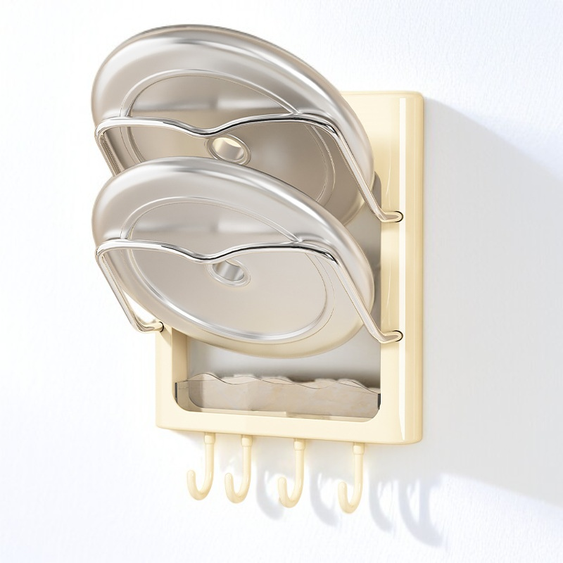 모던한 주방 인테리어와 어울리는 벽걸이선반