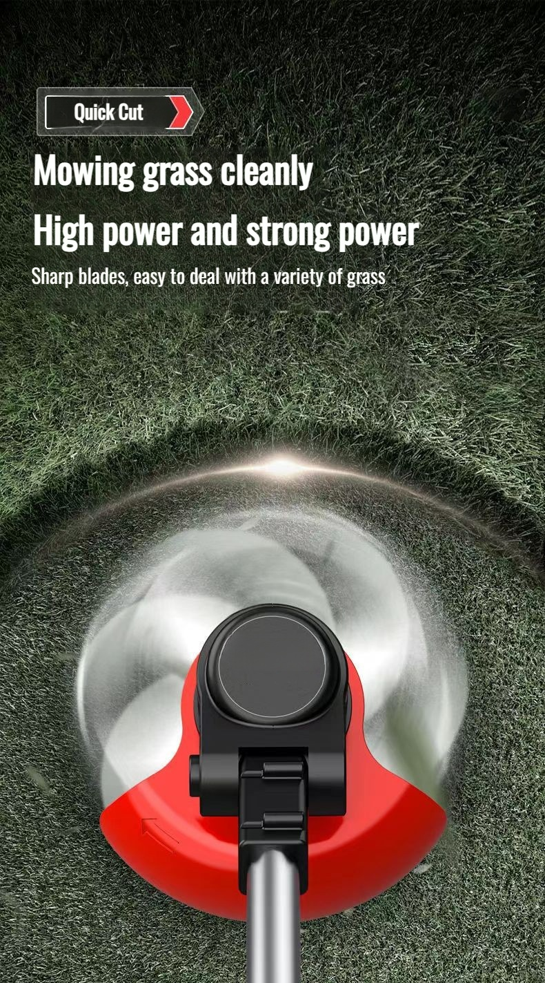 Compact lawn mower for quick yard maintenance