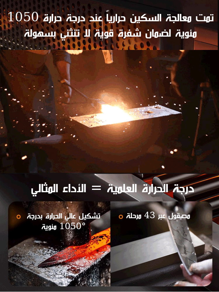 【تشريح بقرة كاملة في ثلاث دقائق】سكين تقطيع العظام متعددة الاستخدامات مصنوعة من الفولاذ المقاوم للصدأ