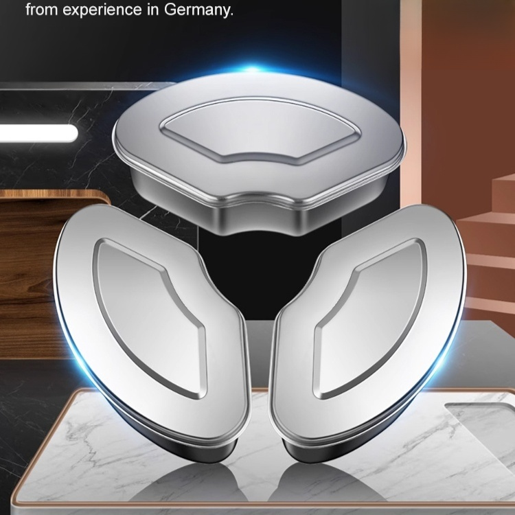 304 Stainless Steel Fan-shaped Steaming Tray with Lid