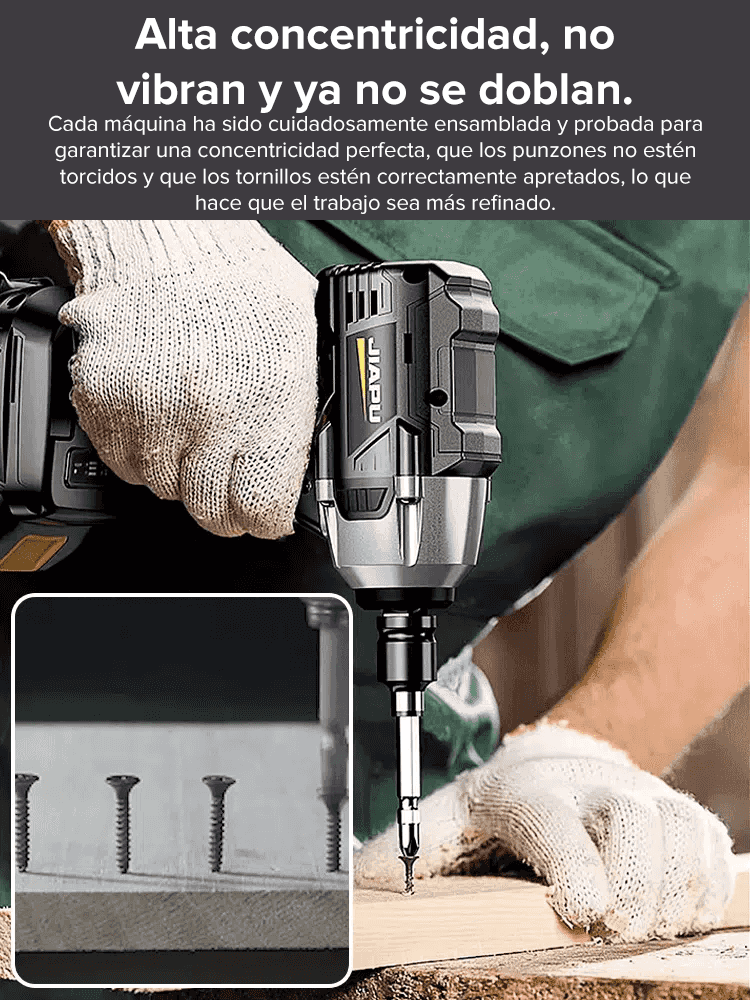 Llave de impacto de batería de litio de alto torque