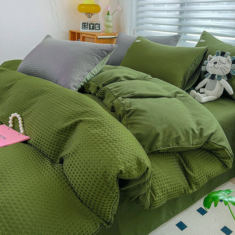 단색 투톤 침구 세트 4종