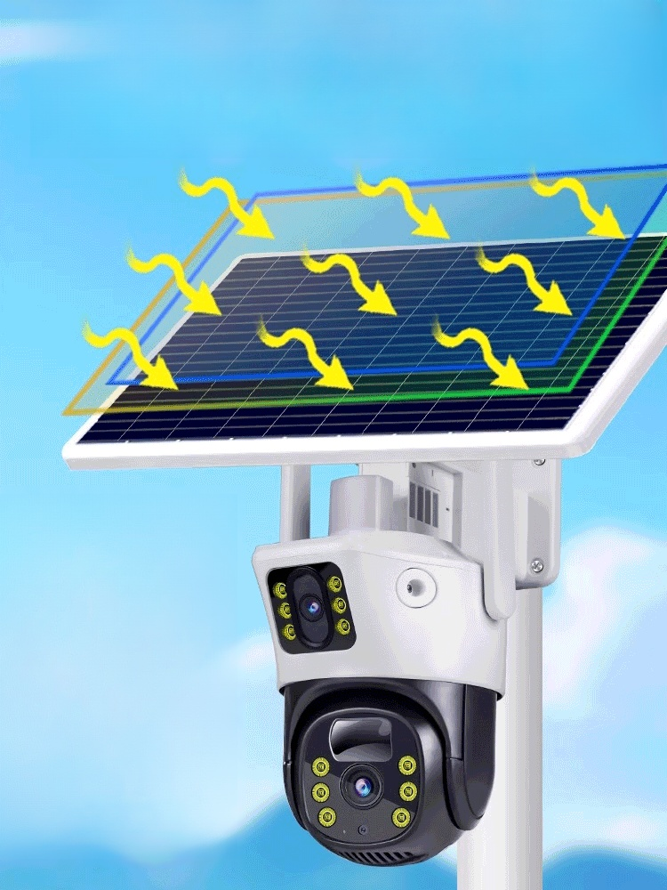 무선 태양광 카메라 야시 HD