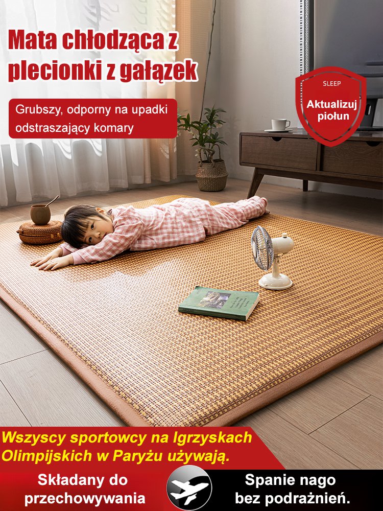 [Materace dwufunkcyjne i mata podłogowa] Ręcznie robiona mata chłodząca