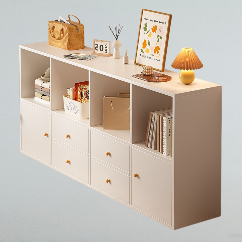 寝室のベッドサイド収納キャビネット