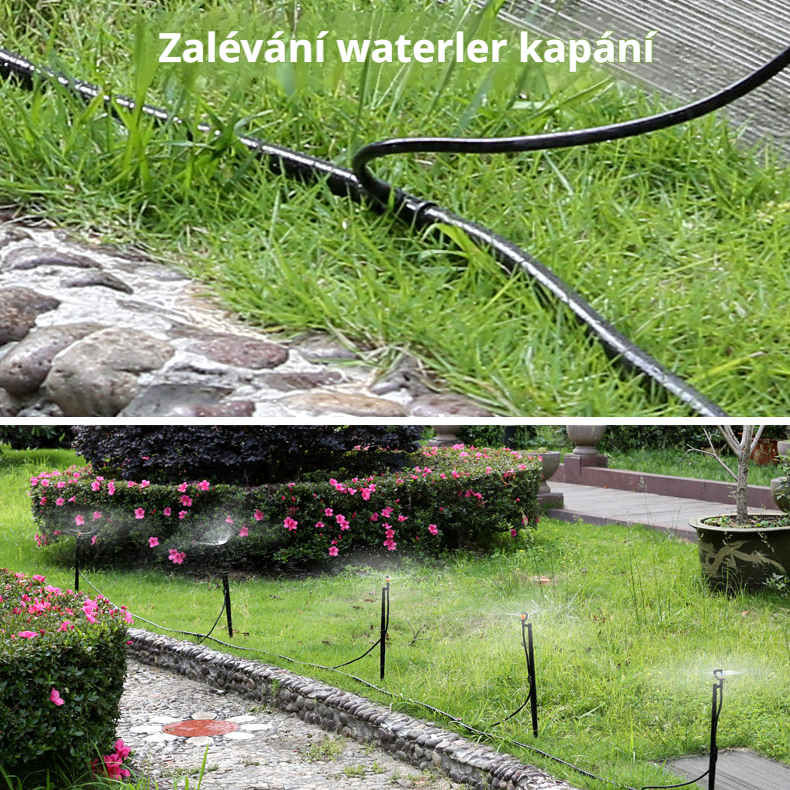 Rychle zasunovatelný automatický zavlažovač květin