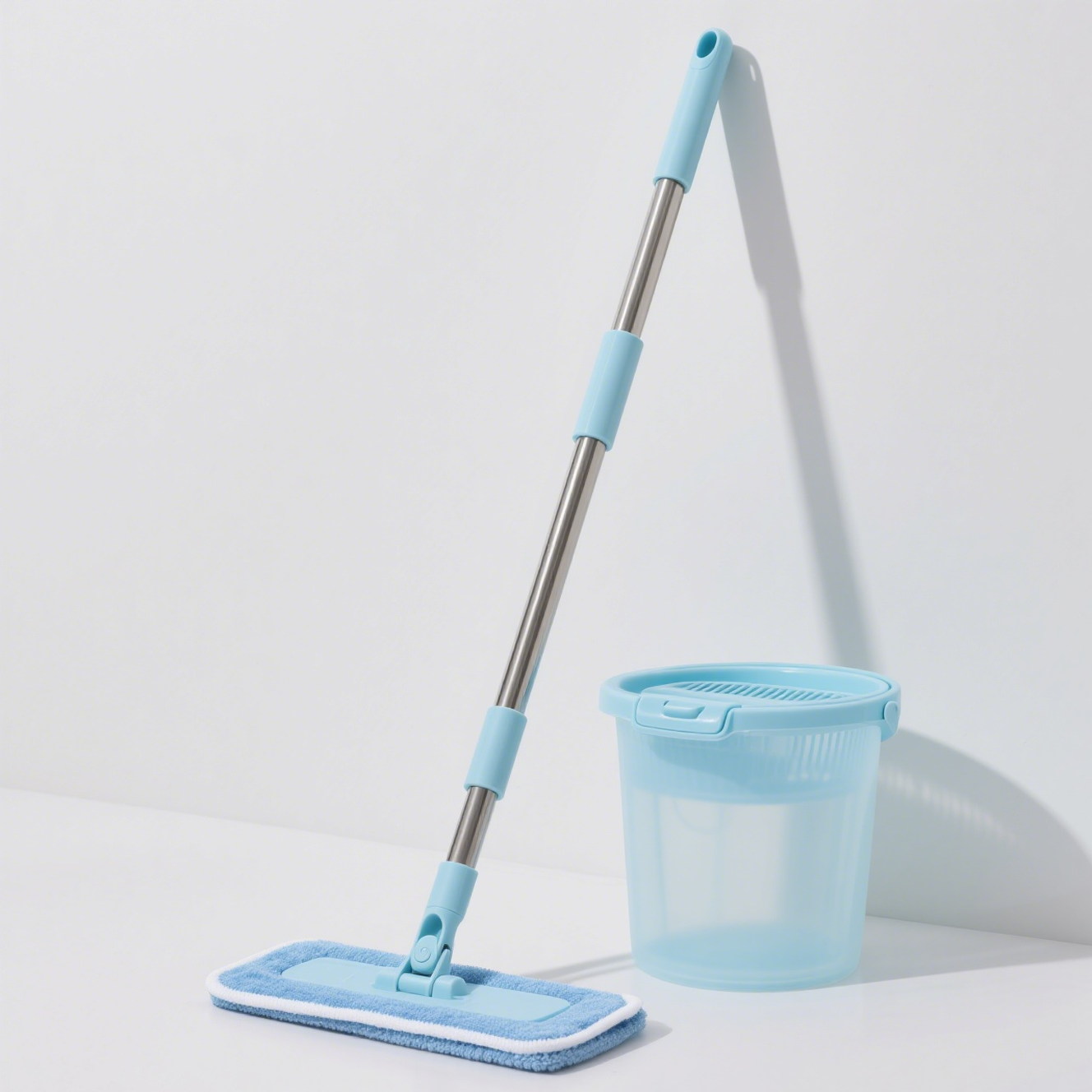 家庭用掃除用コットンモップセット全体画像