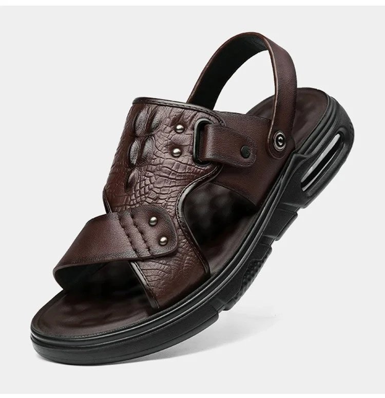 Sandales outdoor homme fermeture pratique