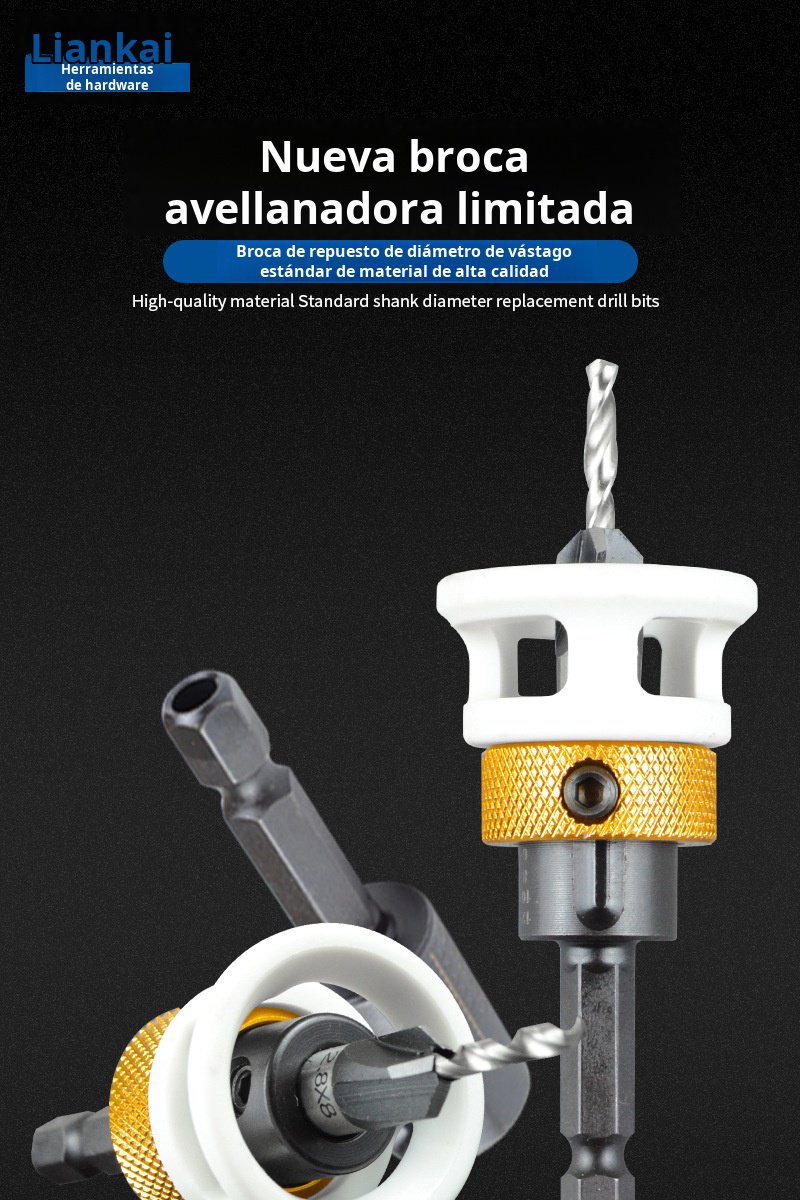 Broca avellanadora de cuatro filos para carpintería de JMY Woodworking Limited