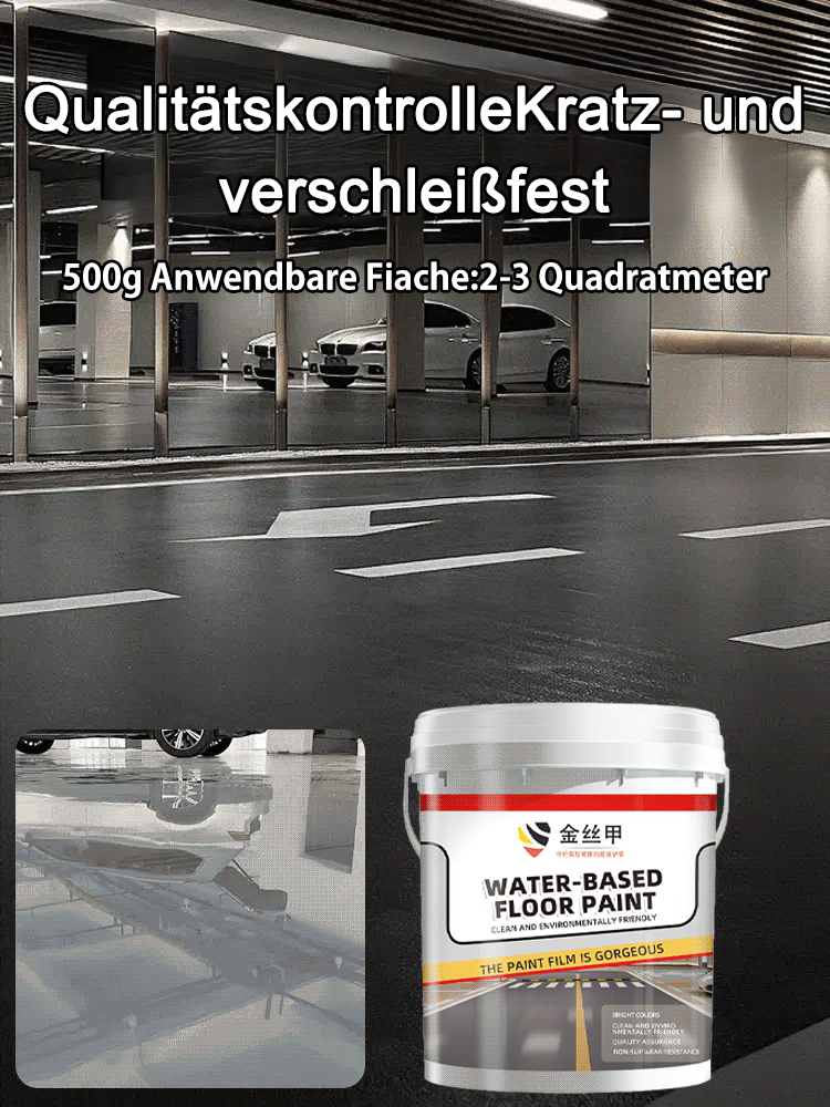 Epoxid-Bodenfarbe auf Wasserbasis