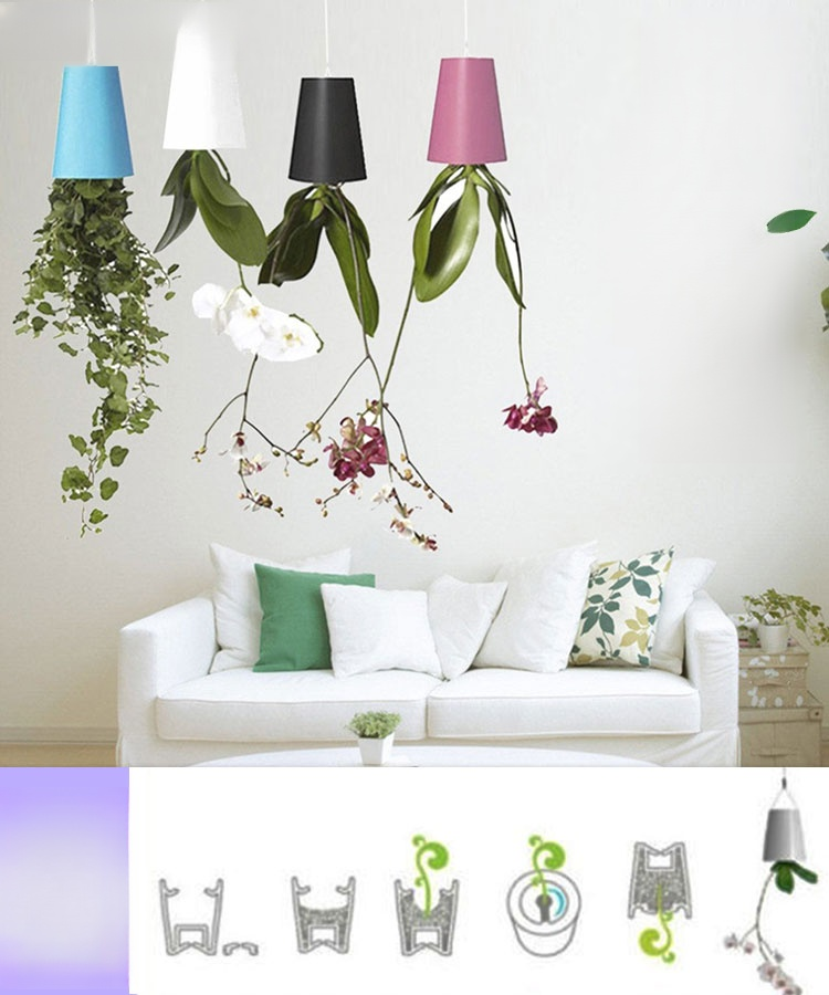 上下逆様になった植木鉢      ホーム対応