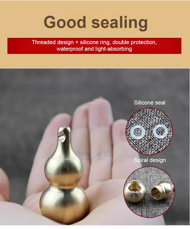 Travel-friendly Baifu medicine container