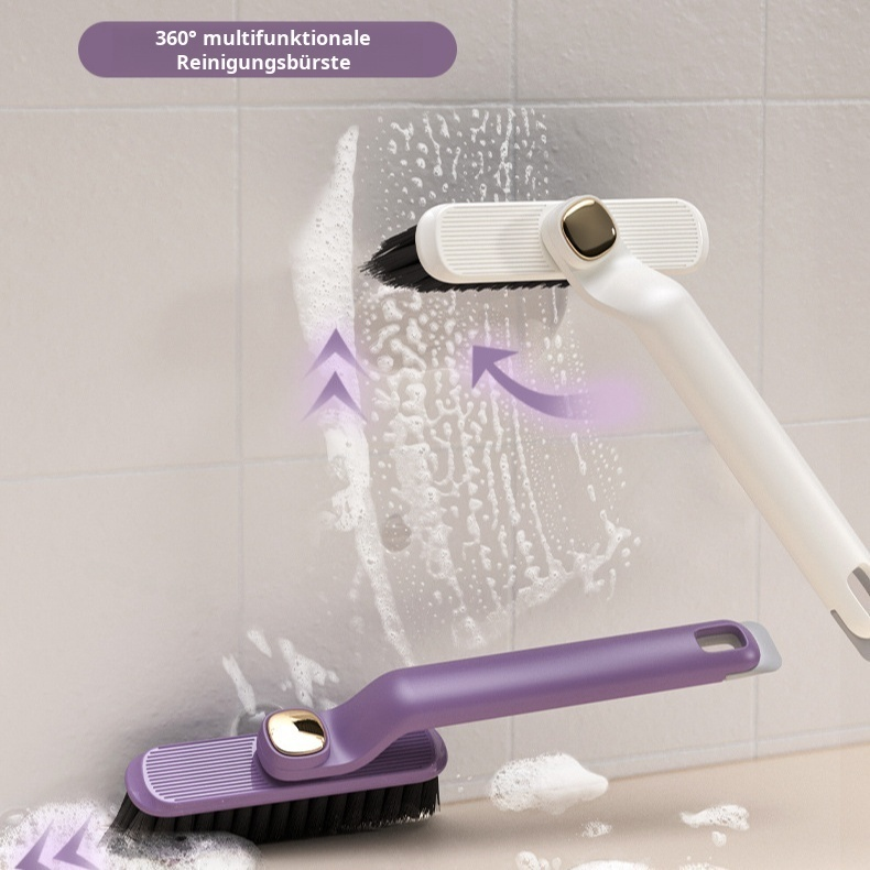 Multifunktionale rotierende Reinigungsbürste 2-in-1 Fugenreinigungsbürste harte Borsten Badezimmerfl