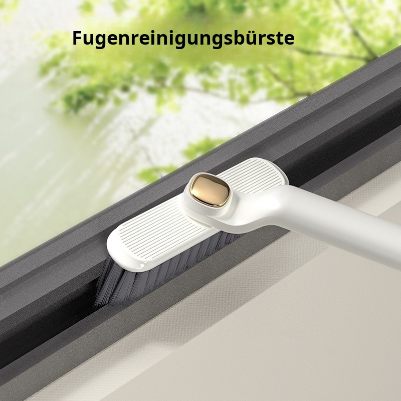 Multifunktionale rotierende Reinigungsbürste 2-in-1 Fugenreinigungsbürste harte Borsten Badezimmerfl