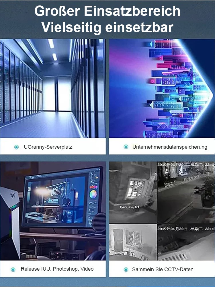 Schnelle tragbare SSD-Festplatte