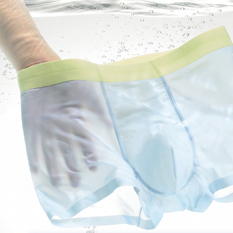 7A Antibakteriální pohodlné prodyšné boxerky do rozkroku