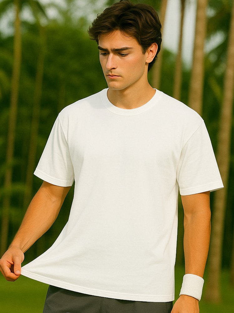 Pánské rychleschnoucí tričko s včelí plástve