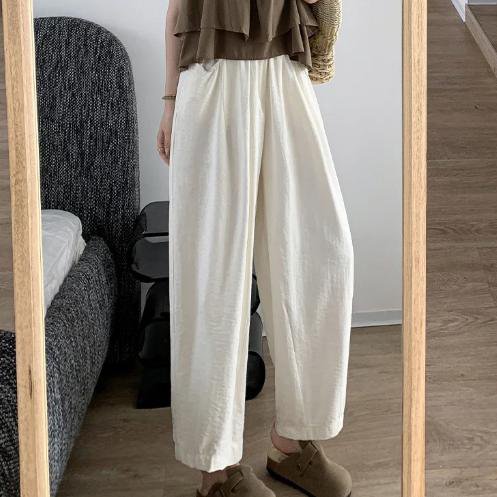 レディースハイウエストテーパードパンツ