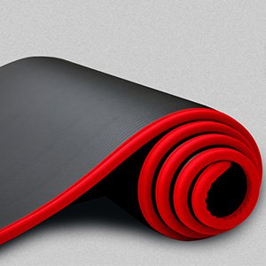 広めと厚めにしたヨガマット