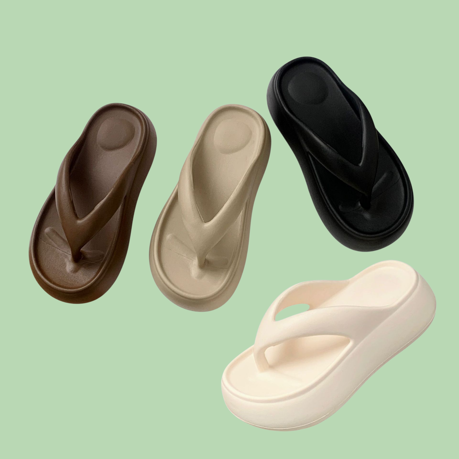 شبشب زنوبة بإطار سميك ومريح للغاية