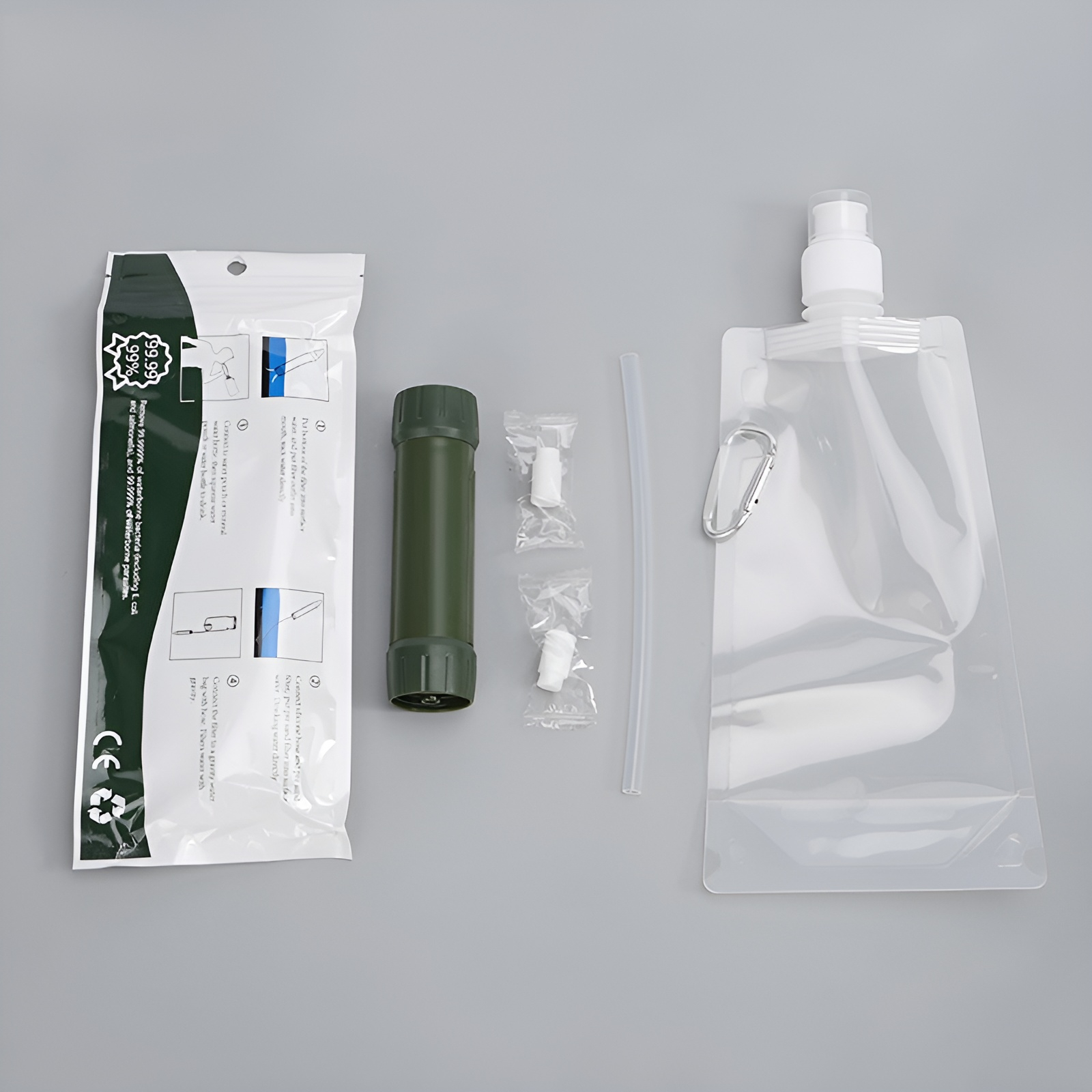 キャンプや登山で使える軽量コンパクトな浄水器