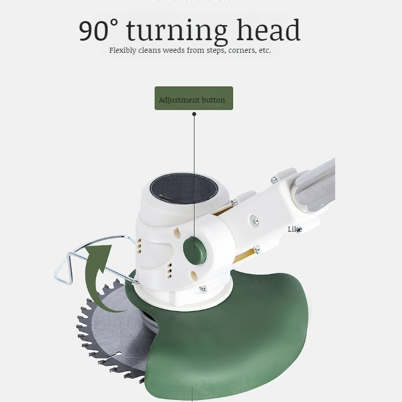 Small home rechargeable lithium mower handheld lawn mower trimming garden weed whacker