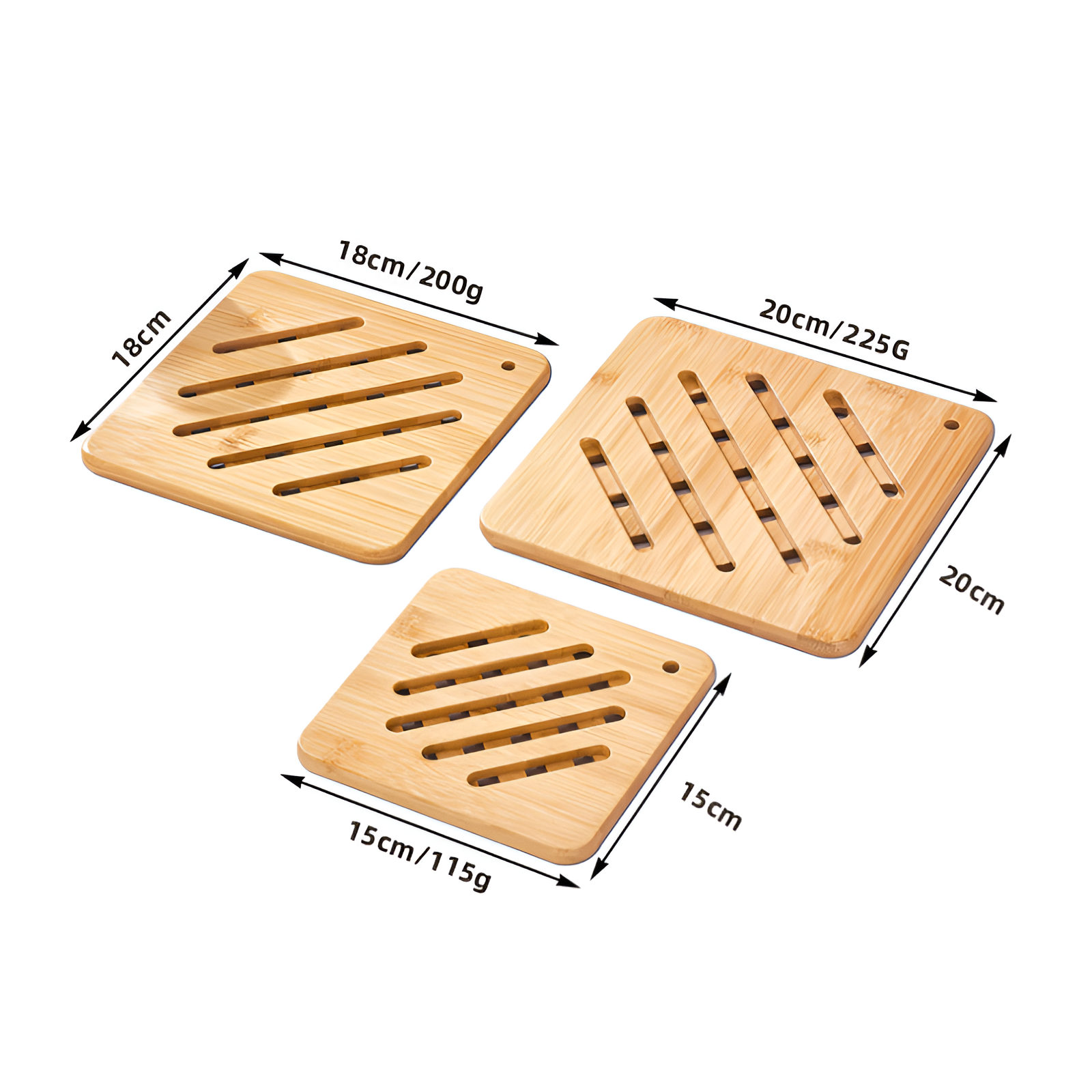 鍋敷き おしゃれ 鍋敷き 耐熱 木製 鍋敷き ツリーデザイン鍋敷きセット クリスマスツリー型 収納スタンド付き 鍋敷き 木
