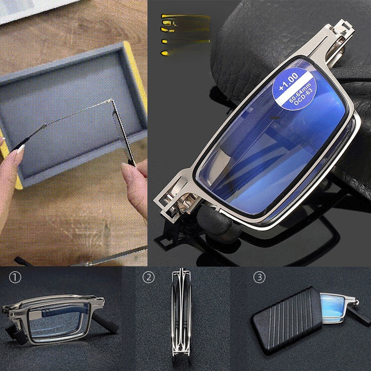 초경량 블루라이트 차단 접이식 돋보기