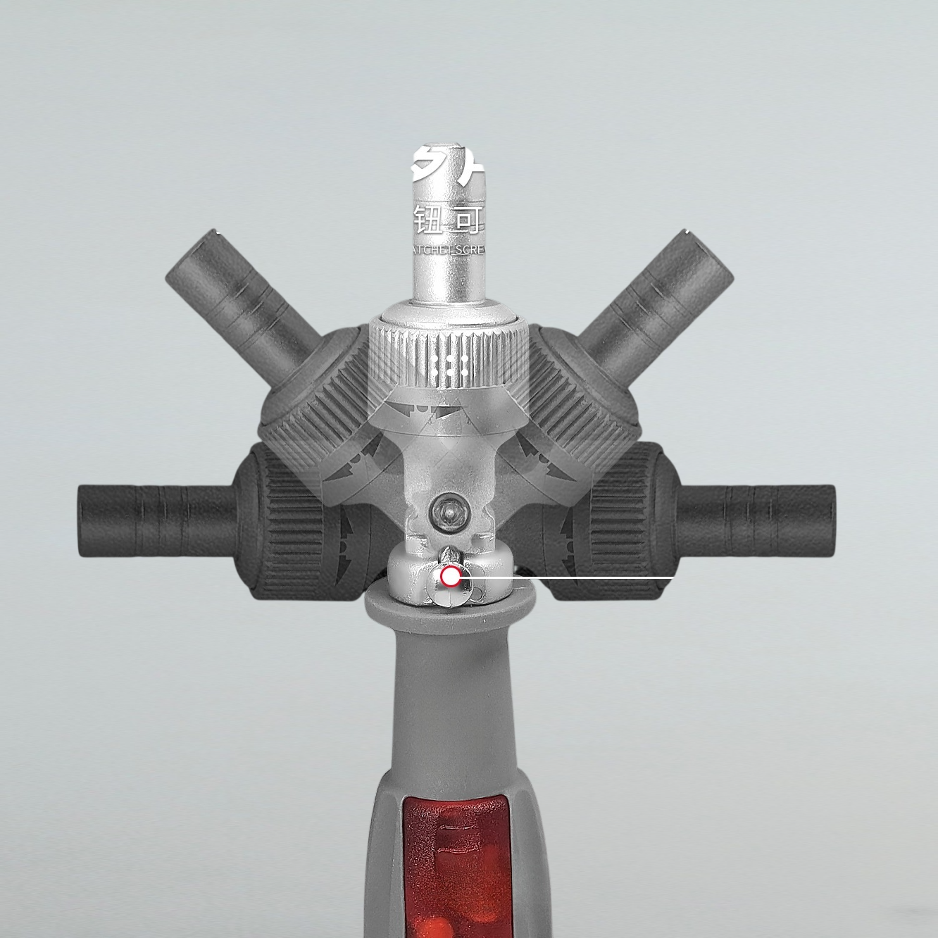 強磁性マルチアングルラチェットドライバ