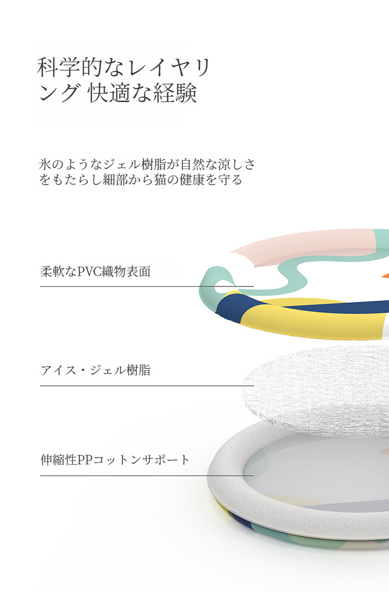 猫の巣として使えるひんやりマット