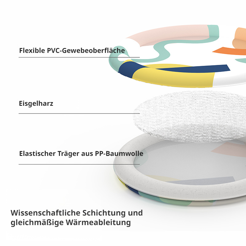 Zeze Sommer-Haustier-Eismatte, Kühlmatte, Katzenmatte, schlafende Katze, Schlafmatte, Katzennest, Hu