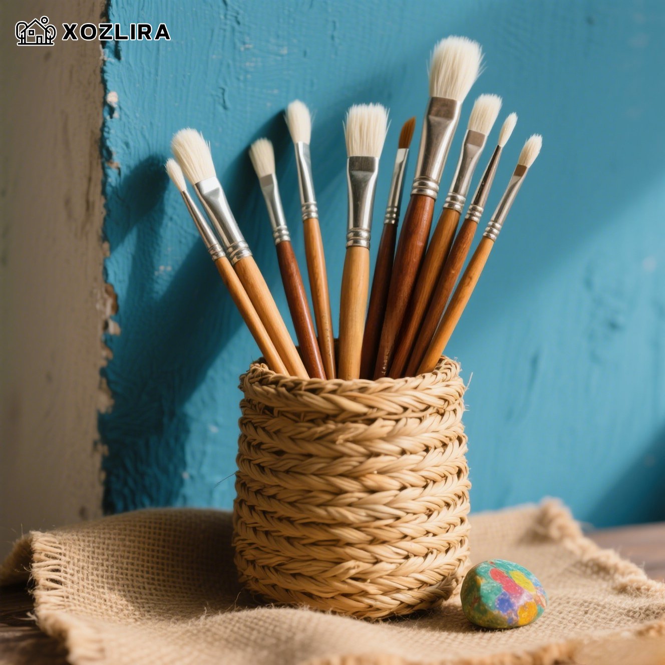 늑대털 구아슈 브러시