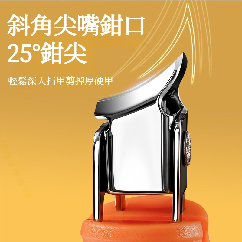 大開口尖嘴斜口指甲刀