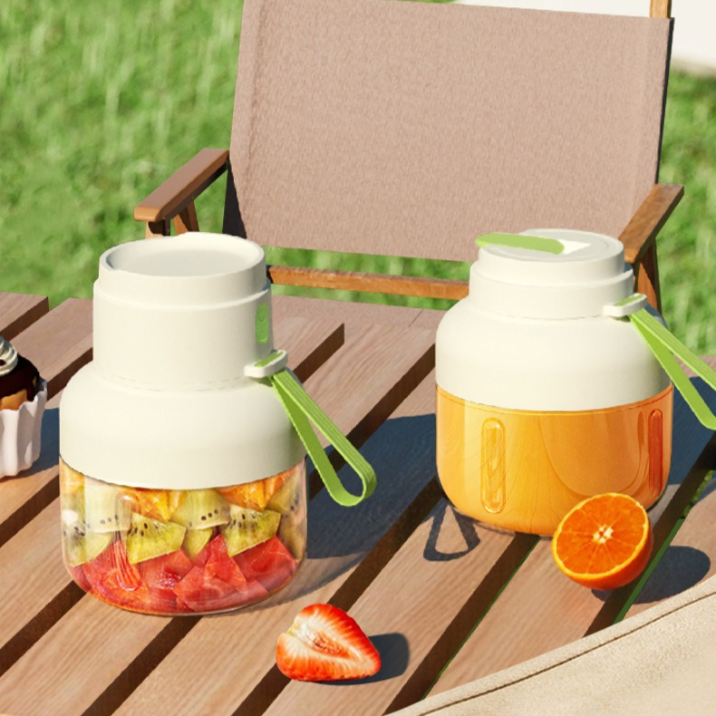 여행 휴대용 주스컵 수시 대용량 소형 휴대용 착즙기 프레시 즐거움 과일 착즙컵