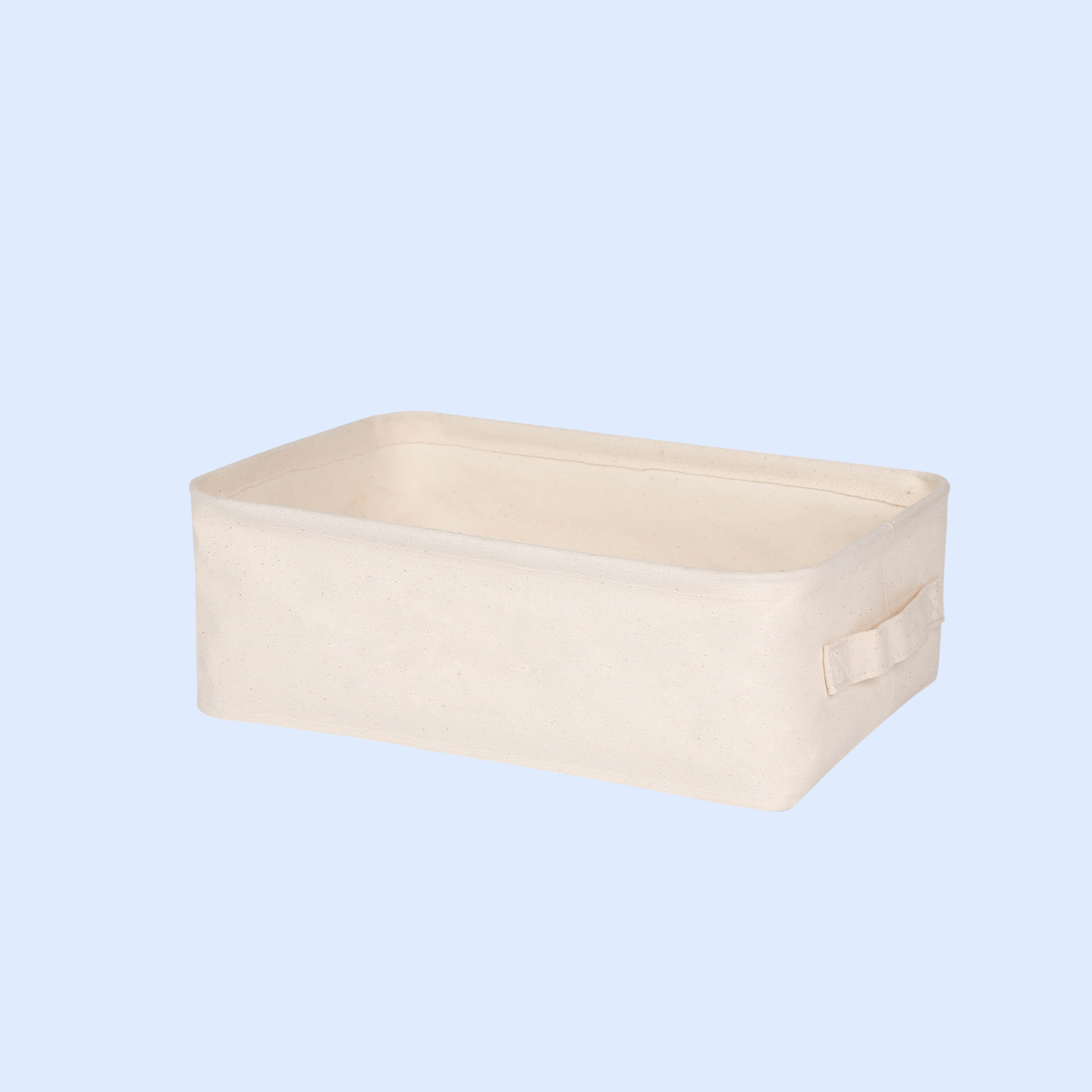 Wabi-sabi cotton clothing storage box