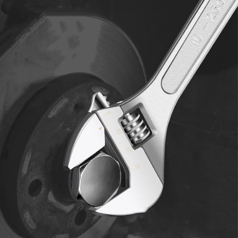 Large opening wrench pipe wrench