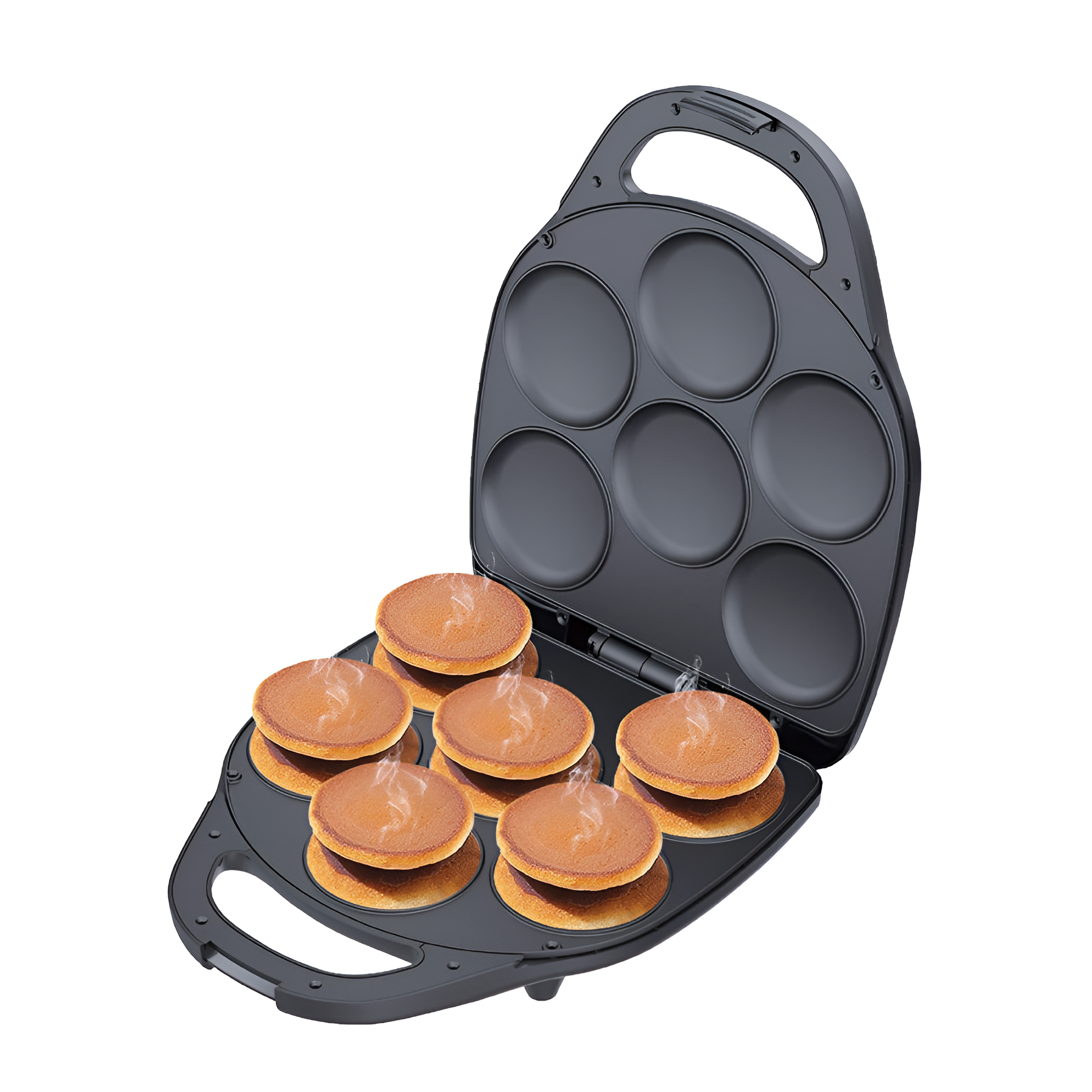 ワッフルメーカー どら焼きメーカー 家庭用ワッフルマフィンマシン パン焼き機 朝食ケーキマシン どら焼きハンバーガーマシン