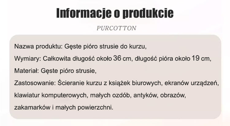Zbliżenie na pióra strusia w miotełce do kurzu