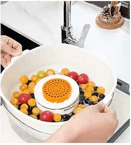 【ハンズフリー】コードレス自動野菜洗浄機